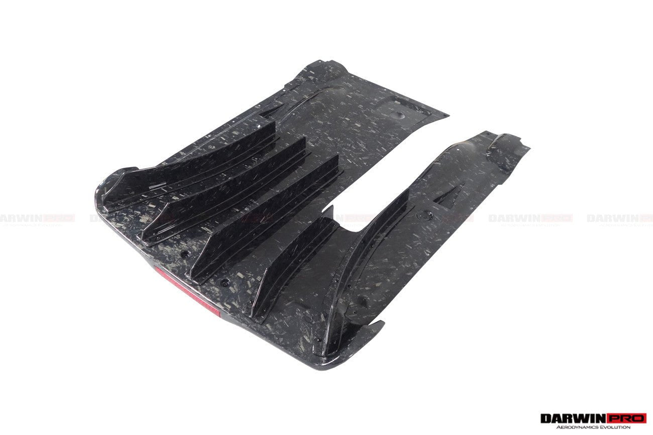 2012 - 2022 Nissan GTR R35 DBA & EBA NSM Style Carbon Fiber Rear Diffuser With canards & break light