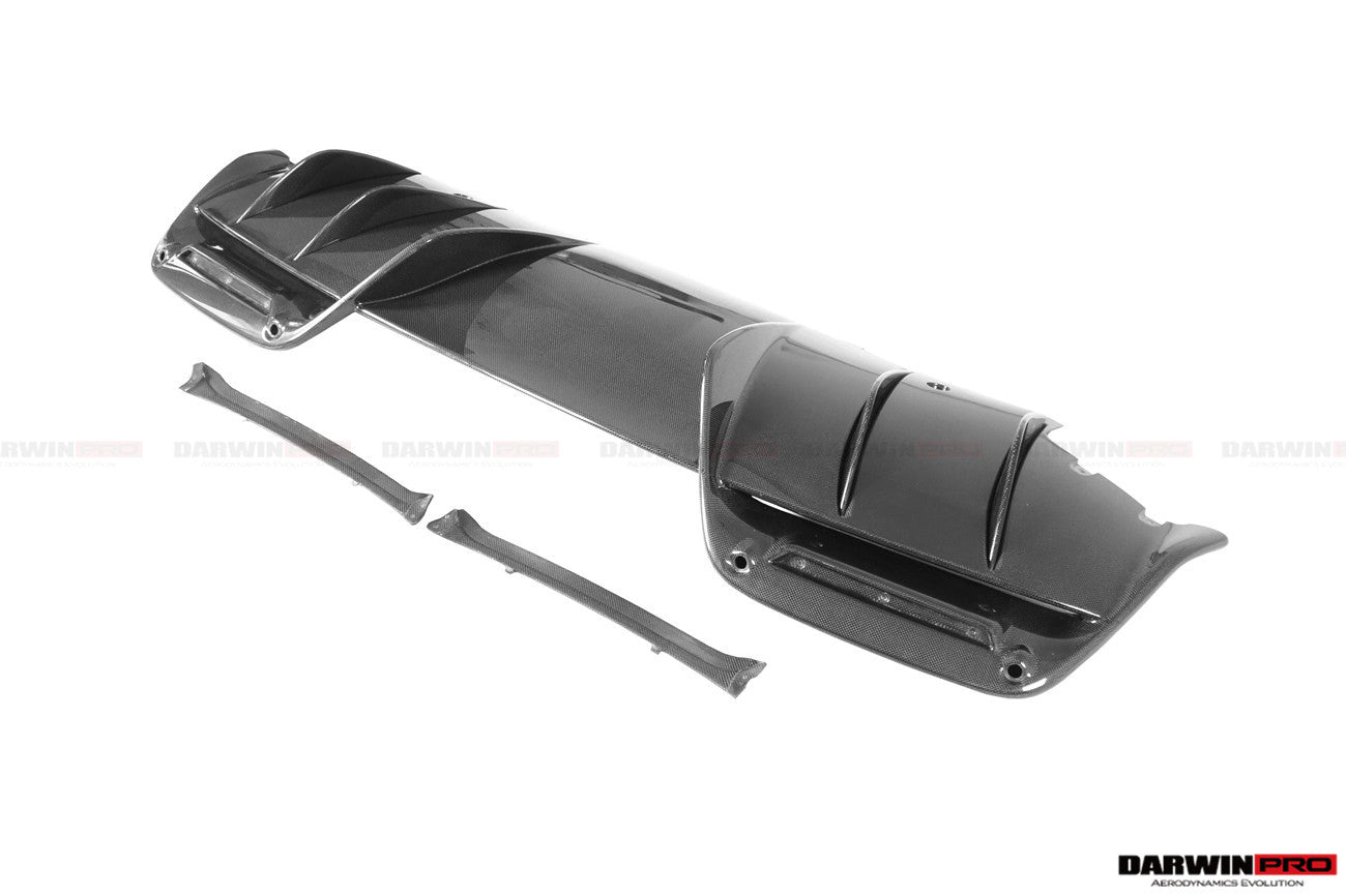 2022 - 2025 Ferrari 296 GTB (Type F171) OE Style Carbon Fiber Rear Diffuser