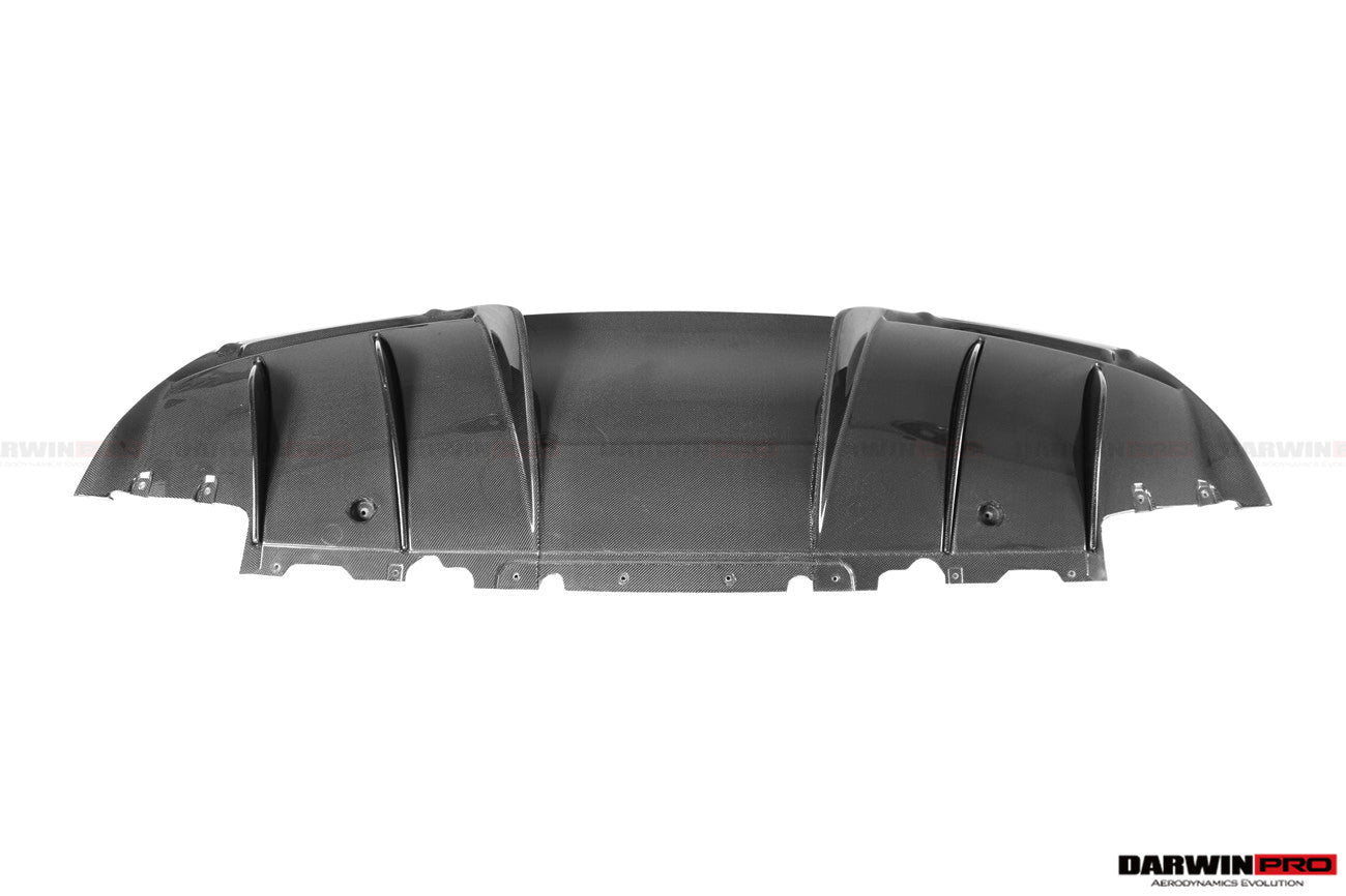 2022 - 2025 Ferrari 296 GTB (Type F171) OE Style Carbon Fiber Rear Bumper w/ Diffuser