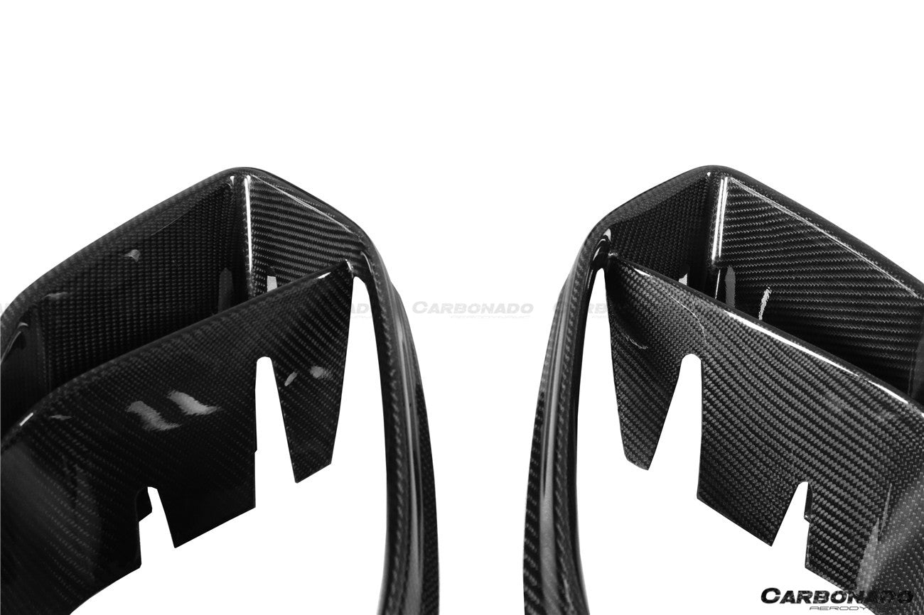 2019 - 2025 Mercedes Benz AMG GT63/S 4Door Coupe X290 BRS Style Carbon Fiber Front Bumper Vents