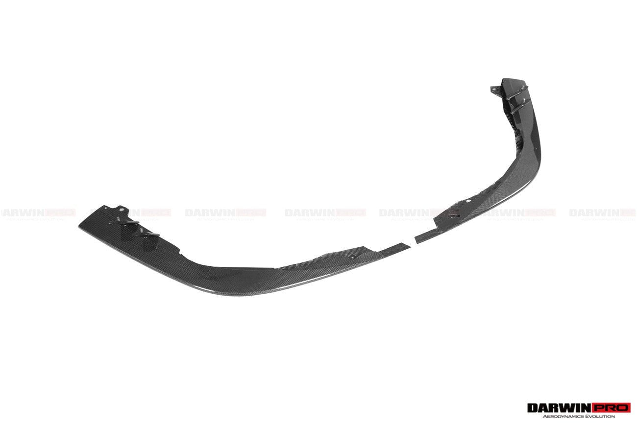 2019 - 2023 Ferrari F8 OE Style Autoclave Carbon Fiber Front Bumper Side Splitter