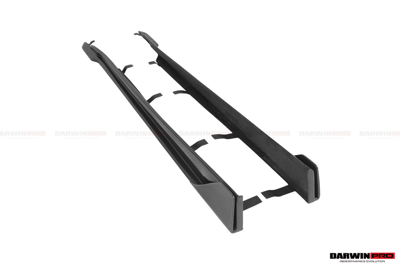 2019 - 2025 Toyota GR Supra (J29 & DB) A90 A91 BKSS Style Carbon Fiber Side Skirts