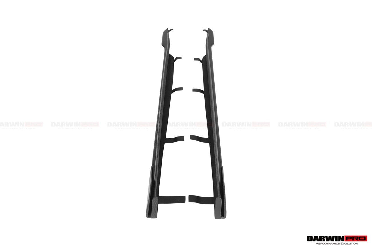 2019 - 2025 Toyota GR Supra (J29 & DB) A90 A91 BKSS Style Carbon Fiber Side Skirts
