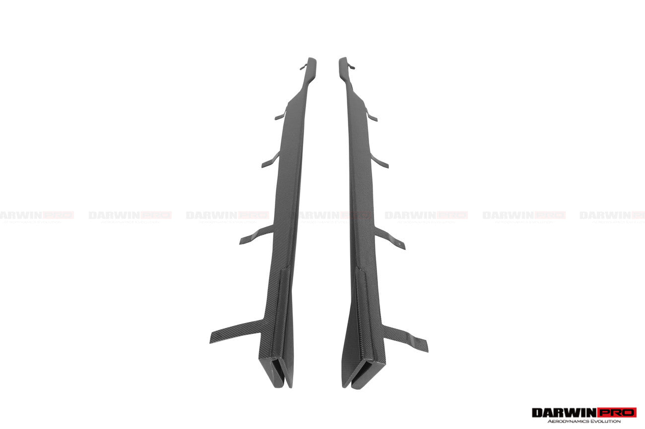 2019 - 2025 Toyota GR Supra (J29 & DB) A90 A91 BKSS Style Carbon Fiber Side Skirts