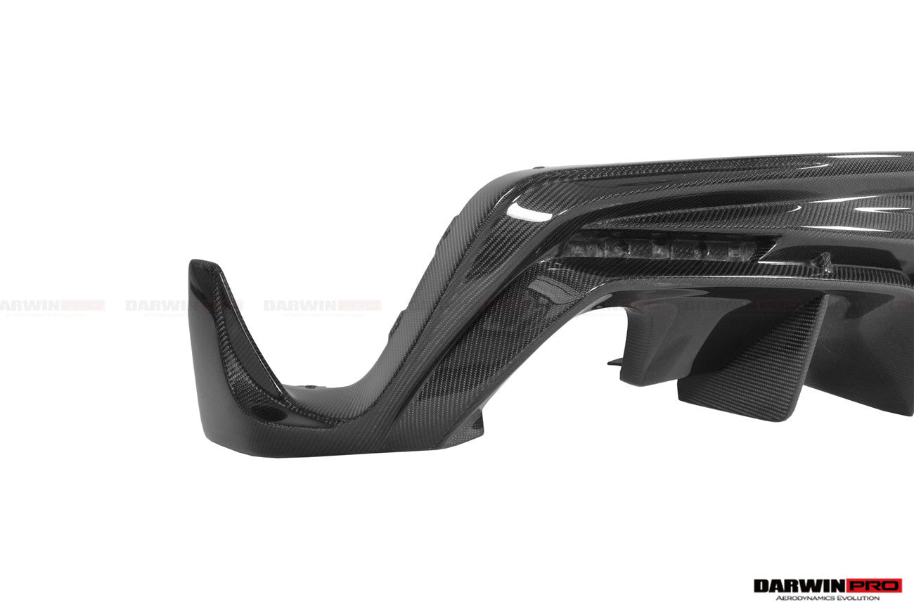 2019 - 2025 Toyota GR Supra (J29 & DB) A90 A91 BKSS Style Carbon Fiber Rear Diffuser Lip