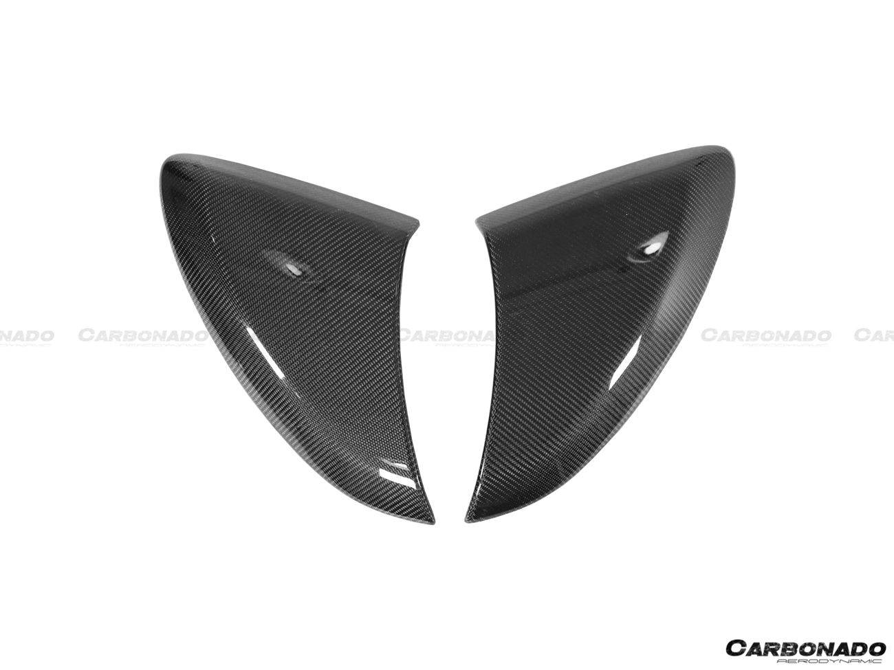 McLaren 540C 570S 570GT P13 OEM Style Carbon Fiber Quarter Panel Side Scoops 2015-2020