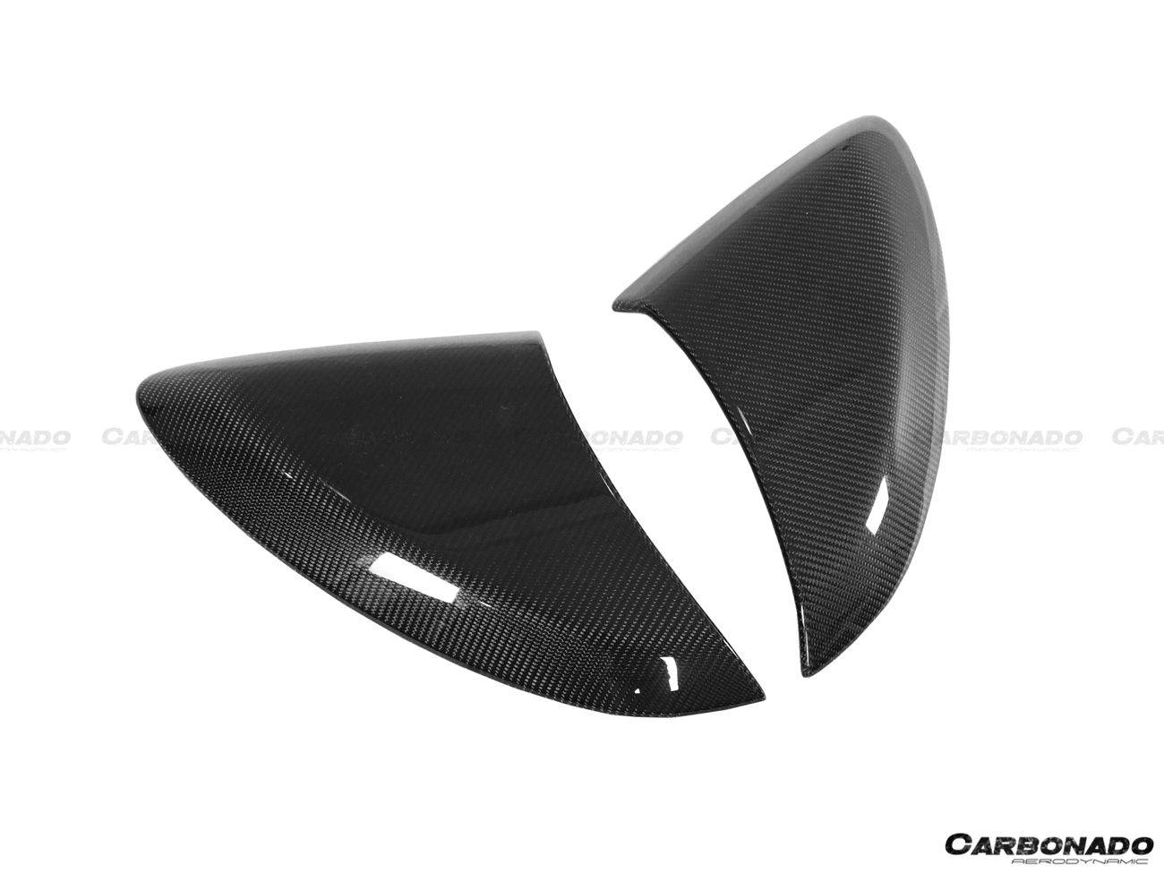 McLaren 600LT P13 OEM Style Carbon Fiber Quarter Panel Side Scoops 2018-2021