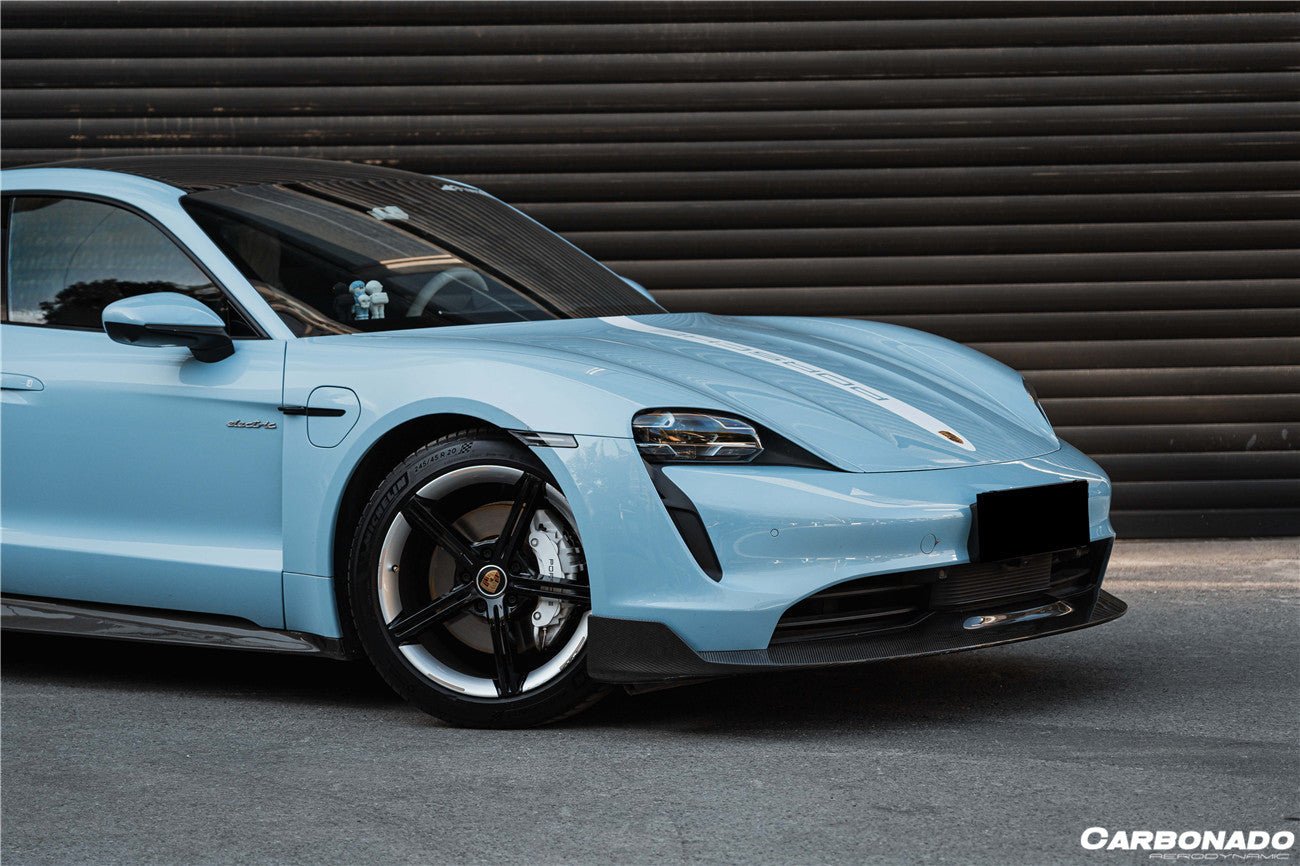 2019 - 2024 Porsche Taycan & 4 & 4S & GTS & TURBO OD Style Front Lip