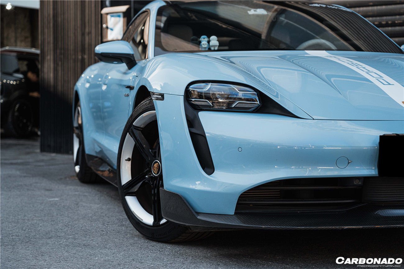 2019 - 2024 Porsche Taycan & 4 & 4S & GTS & TURBO OD Style Front Lip
