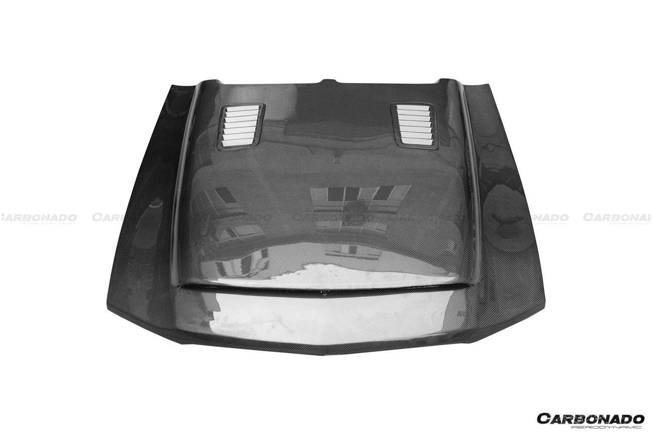 Ford Mustang S197 GT V6 Black Mamba BC1 Style Hood 2005-2009