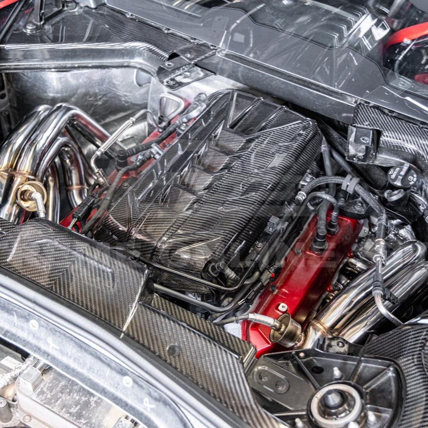 Chevrolet Corvette C8 Stingray Performance Long Tube Header Exhaust System 2020-Up