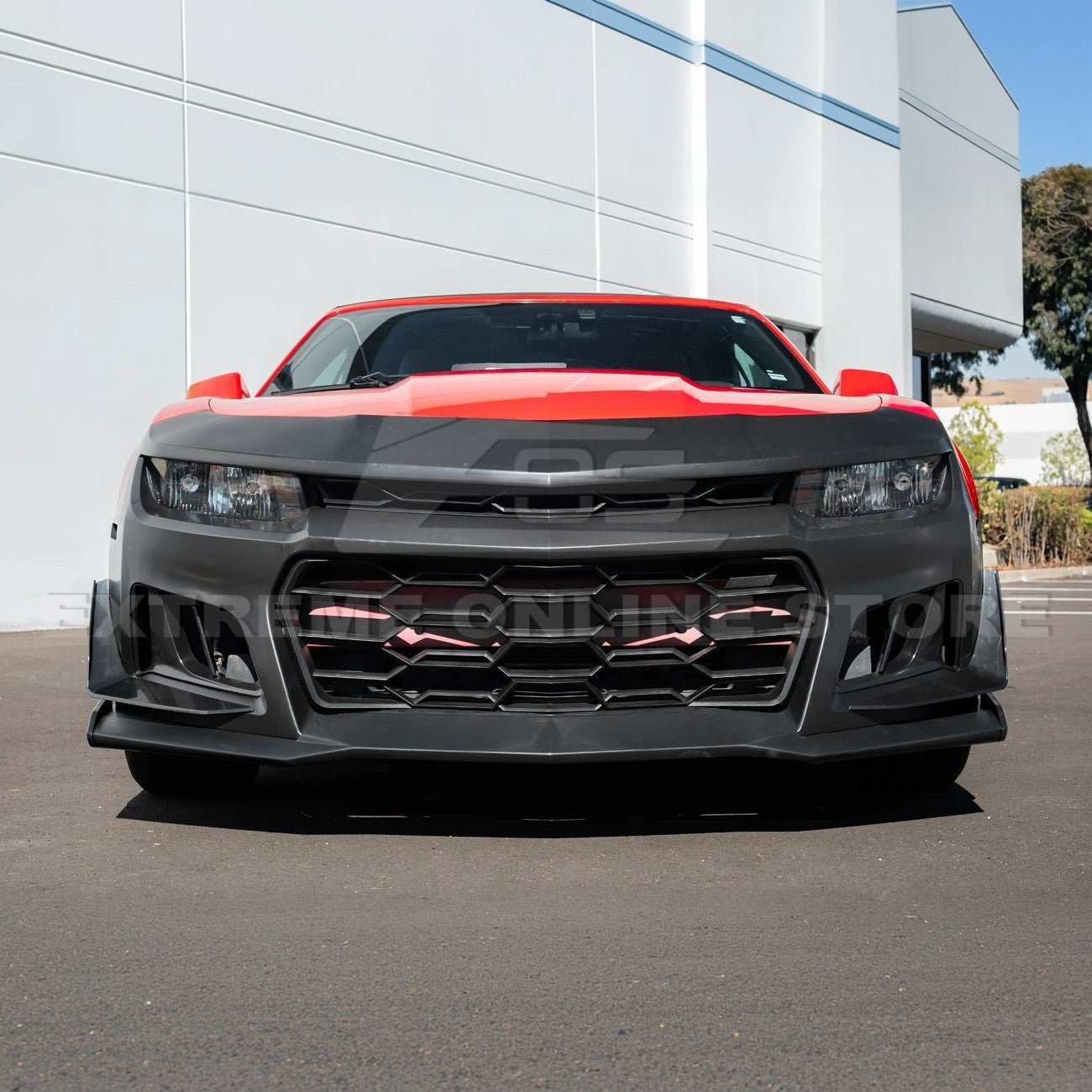 Chevrolet Camaro 5th Gen ZL1 1LE Conversion Style Unpainted Front Bumper Kit 2014-2015