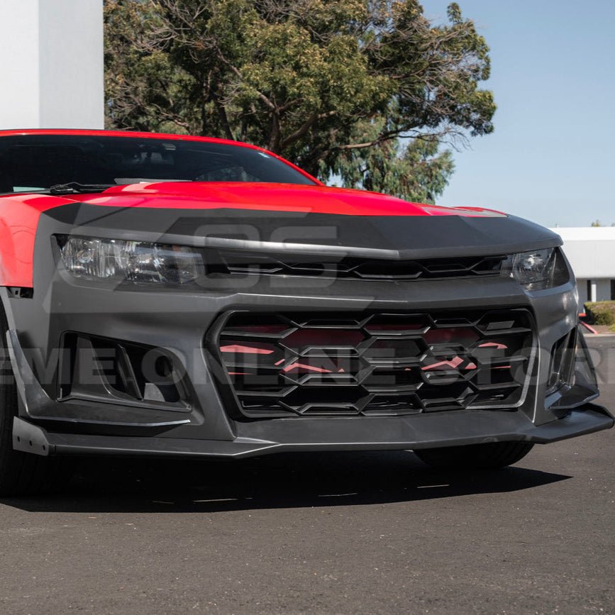 Chevrolet Camaro 5th Gen ZL1 1LE Conversion Style Unpainted Front Bumper Kit 2014-2015