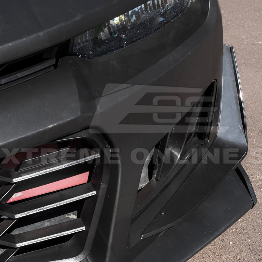 Chevrolet Camaro 5th Gen ZL1 1LE Conversion Style Unpainted Front Bumper Kit 2014-2015