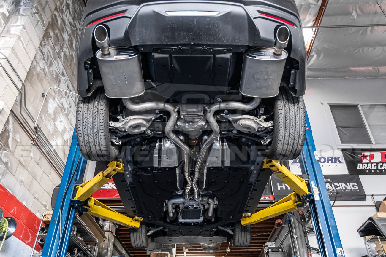 Ford Mustang S550 GT Straight Mid Pipe Exhaust 2015-Up