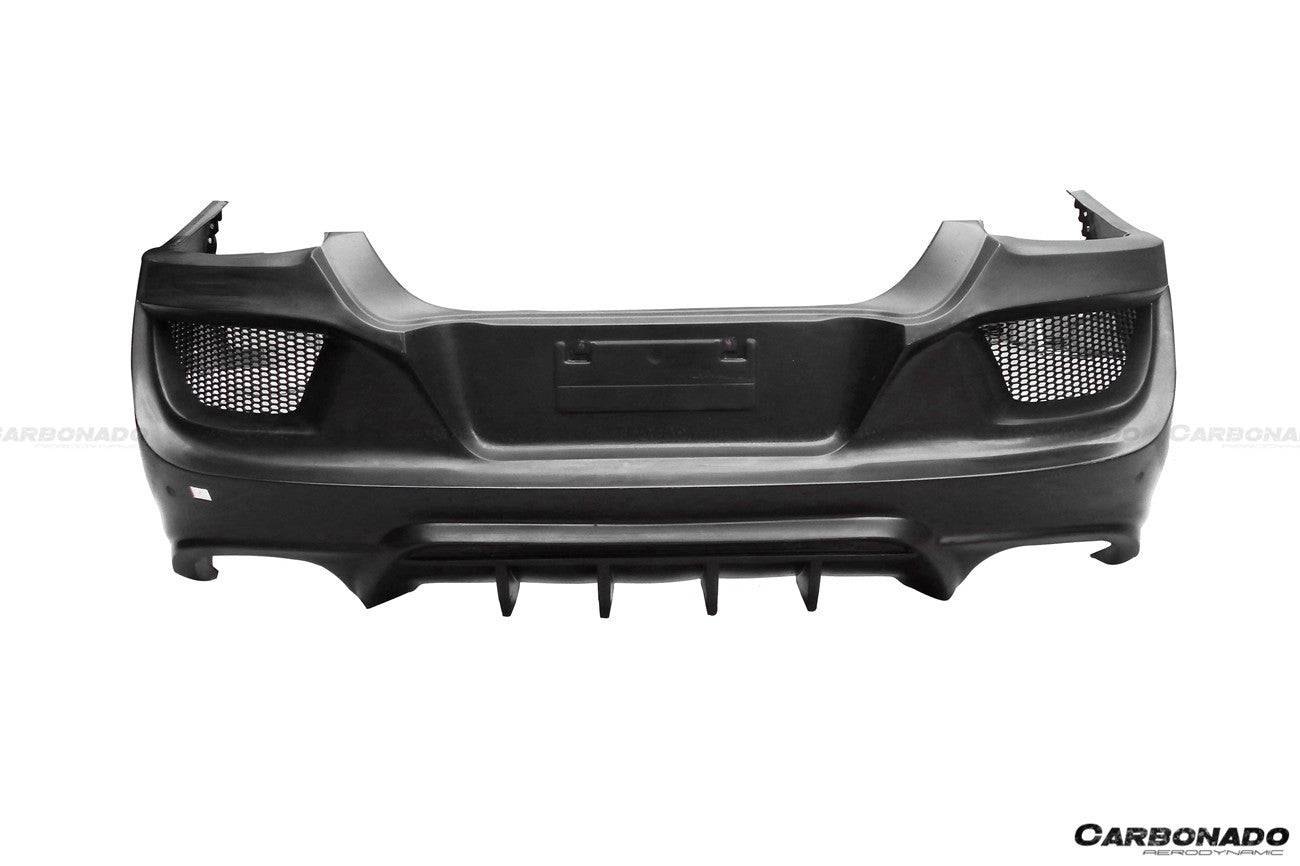 Porsche Panamera 970.2 WD Style FRP Rear Bumper with Exhaust Tip 2014-2016