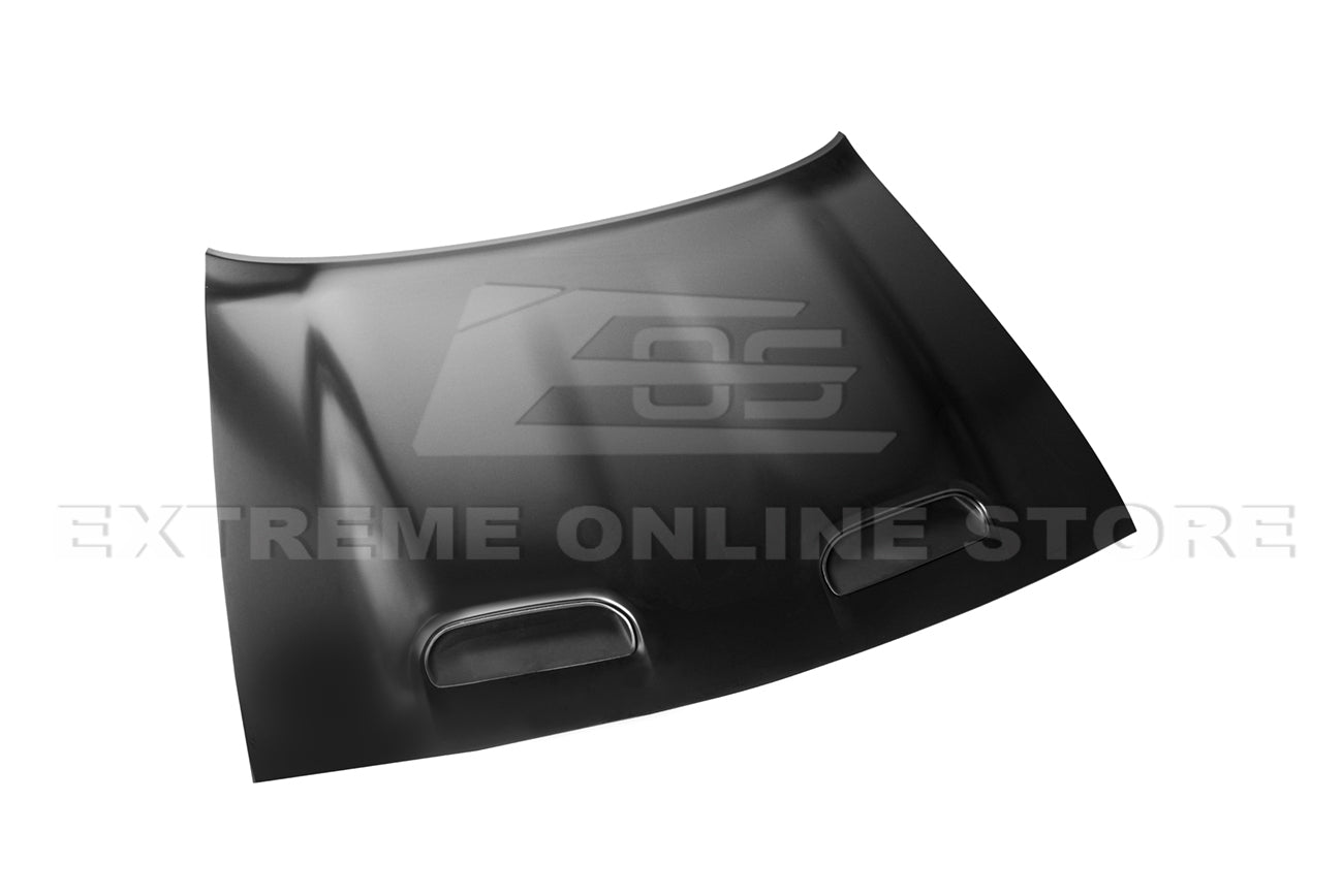 Dodge Challenger LC Hellcat Redeye Style Primer Black Front Hood 2008-Up