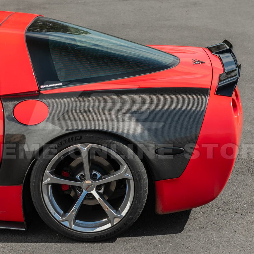 Corvette C5 ZR1 Extended Rear Wickerbill Spoiler Gloss Black 1997–2004