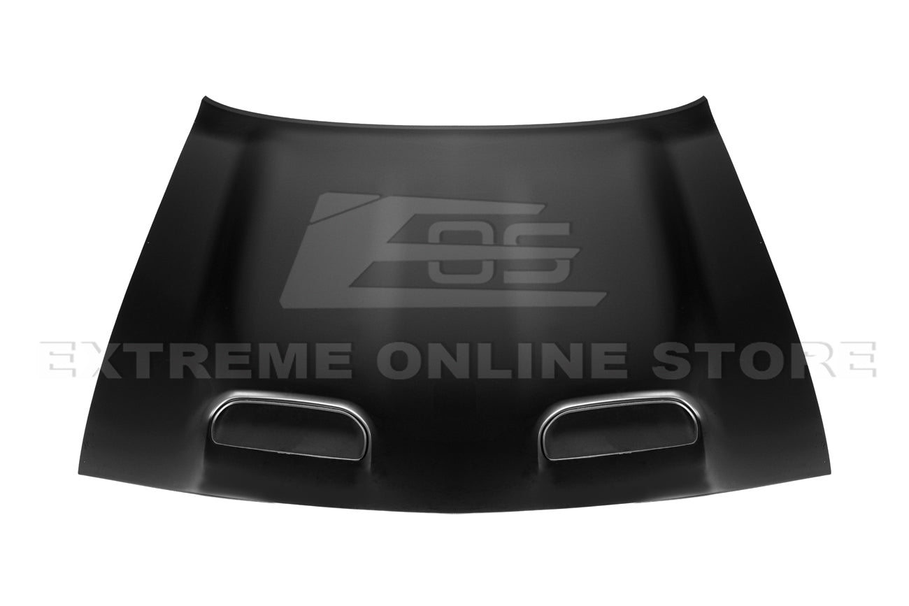 Dodge Challenger LC Hellcat Redeye Style Primer Black Front Hood 2008-Up