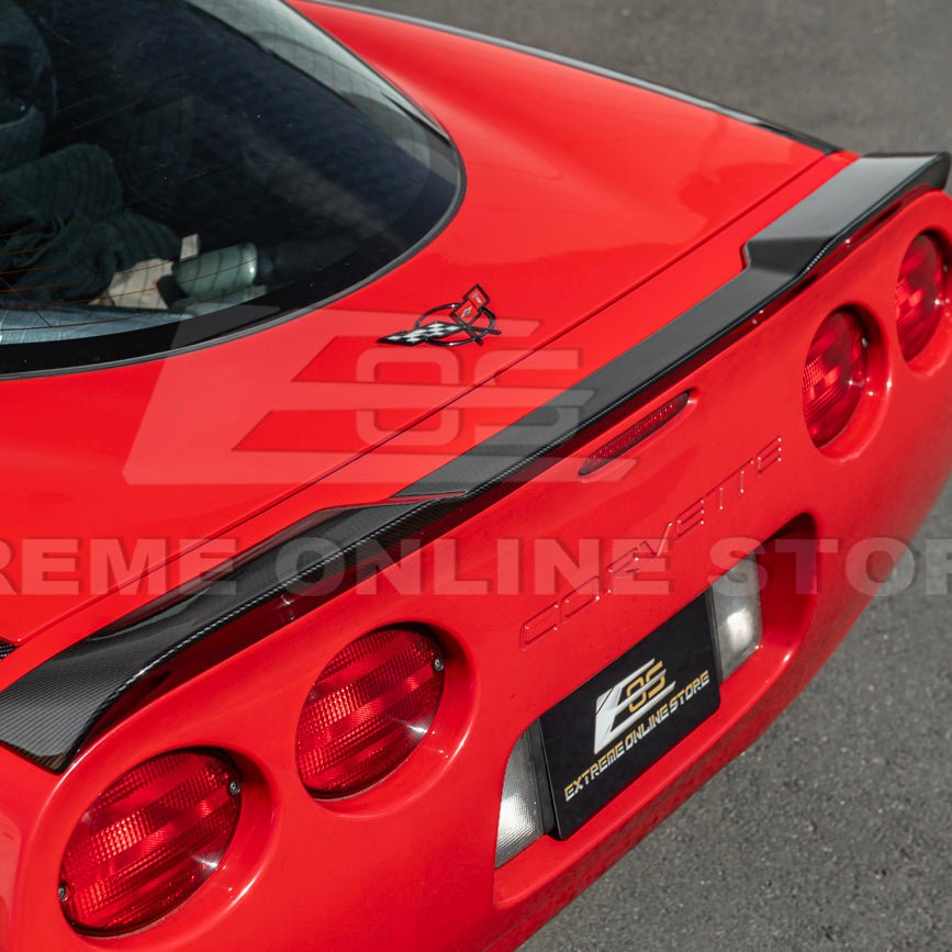 Chevrolet Corvette C5 ZR1 Style Gloss Black Front Lip Side Skirts Rear Spoiler Kit 1997-2004