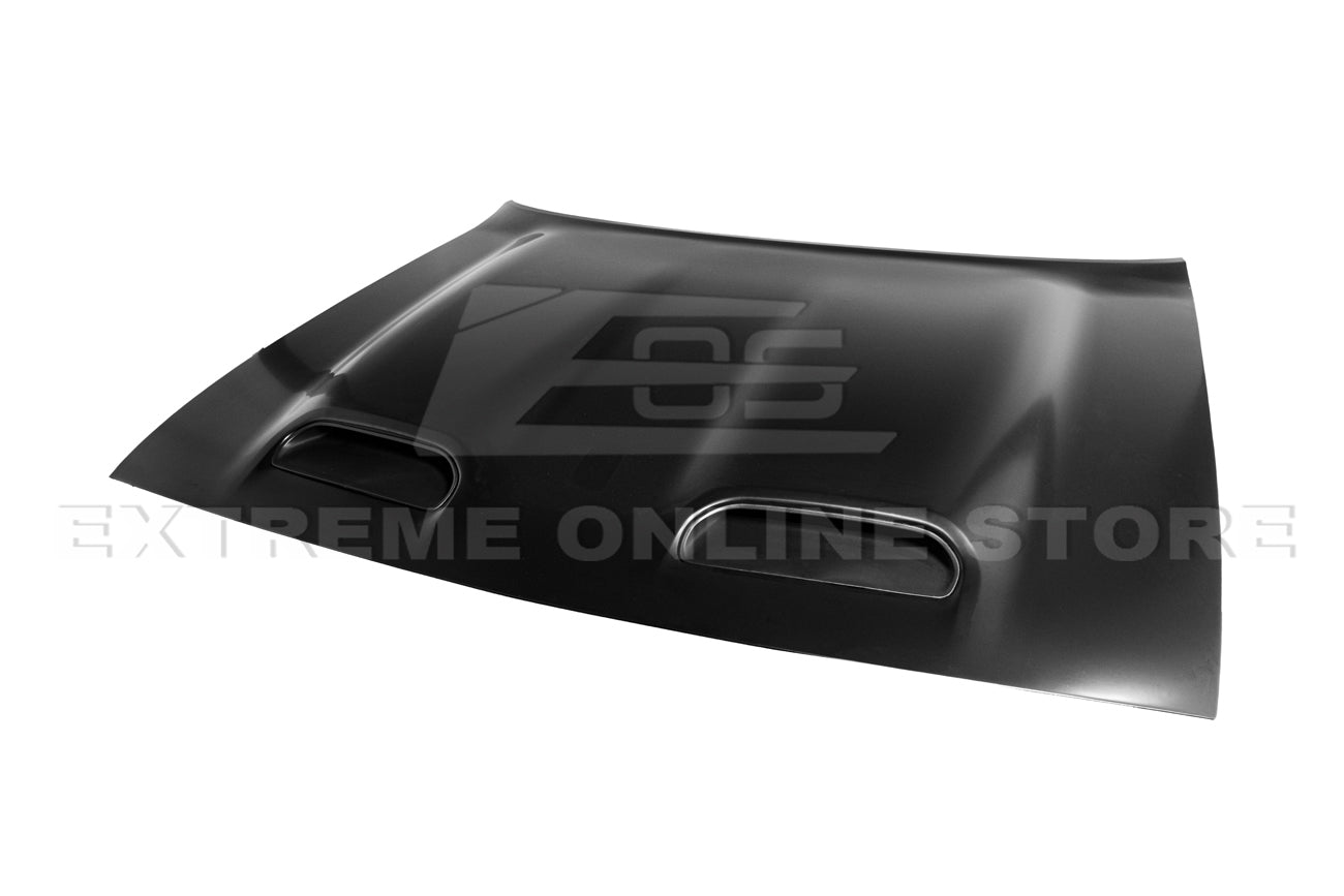Dodge Challenger LC Hellcat Redeye Style Primer Black Front Hood 2008-Up