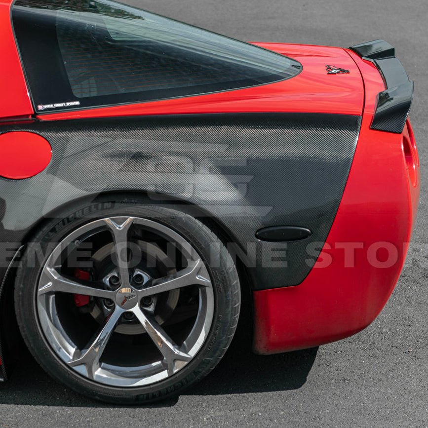 Chevrolet Corvette C5 ZR1 Style Gloss Black Front Lip Side Skirts Rear Spoiler Kit 1997-2004
