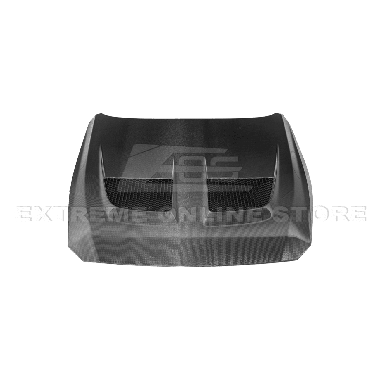 Ford Mustang S650 GTD Style Carbon Fiber Front Bumper Hood 2024-Up