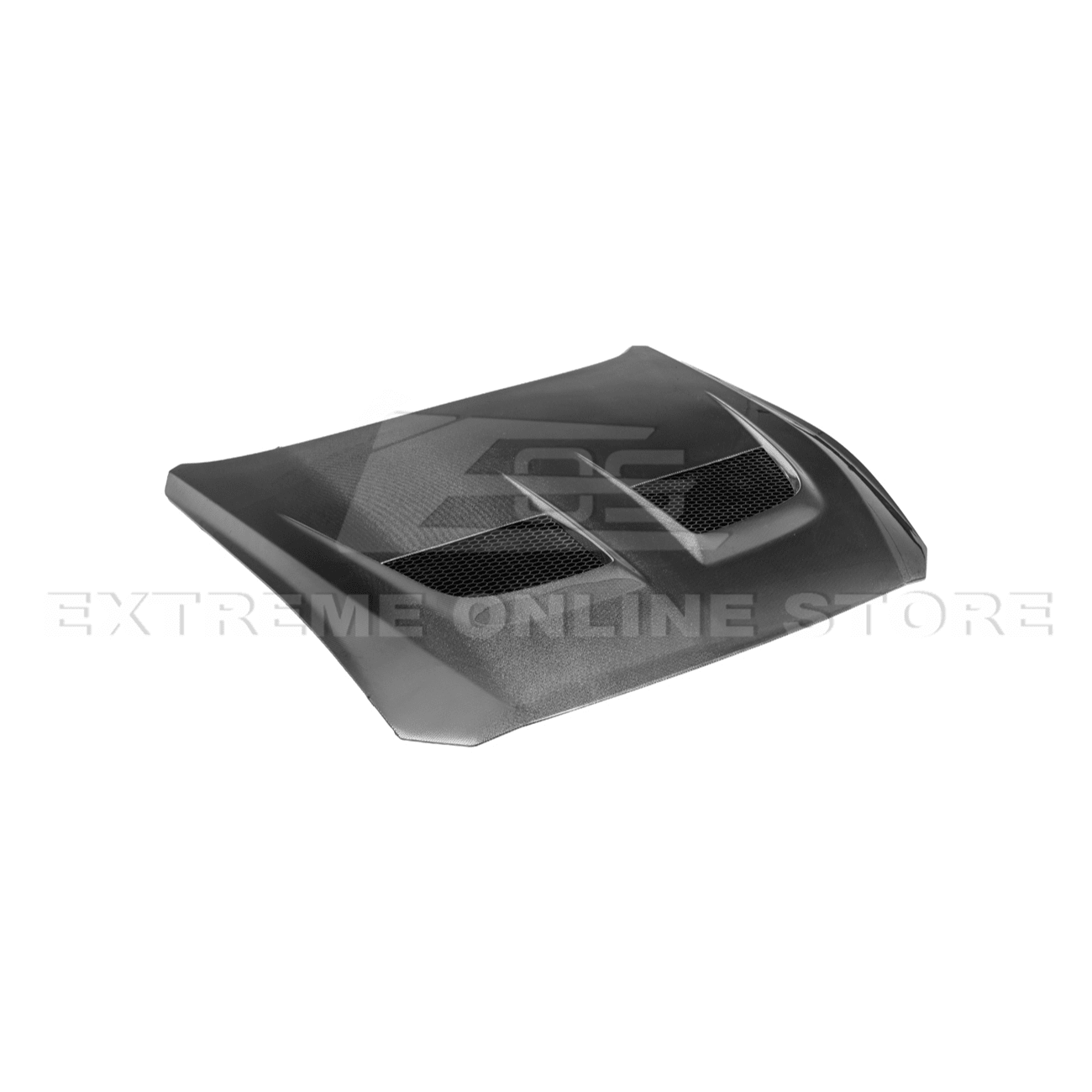 Ford Mustang S650 GTD Style Carbon Fiber Front Bumper Hood 2024-Up