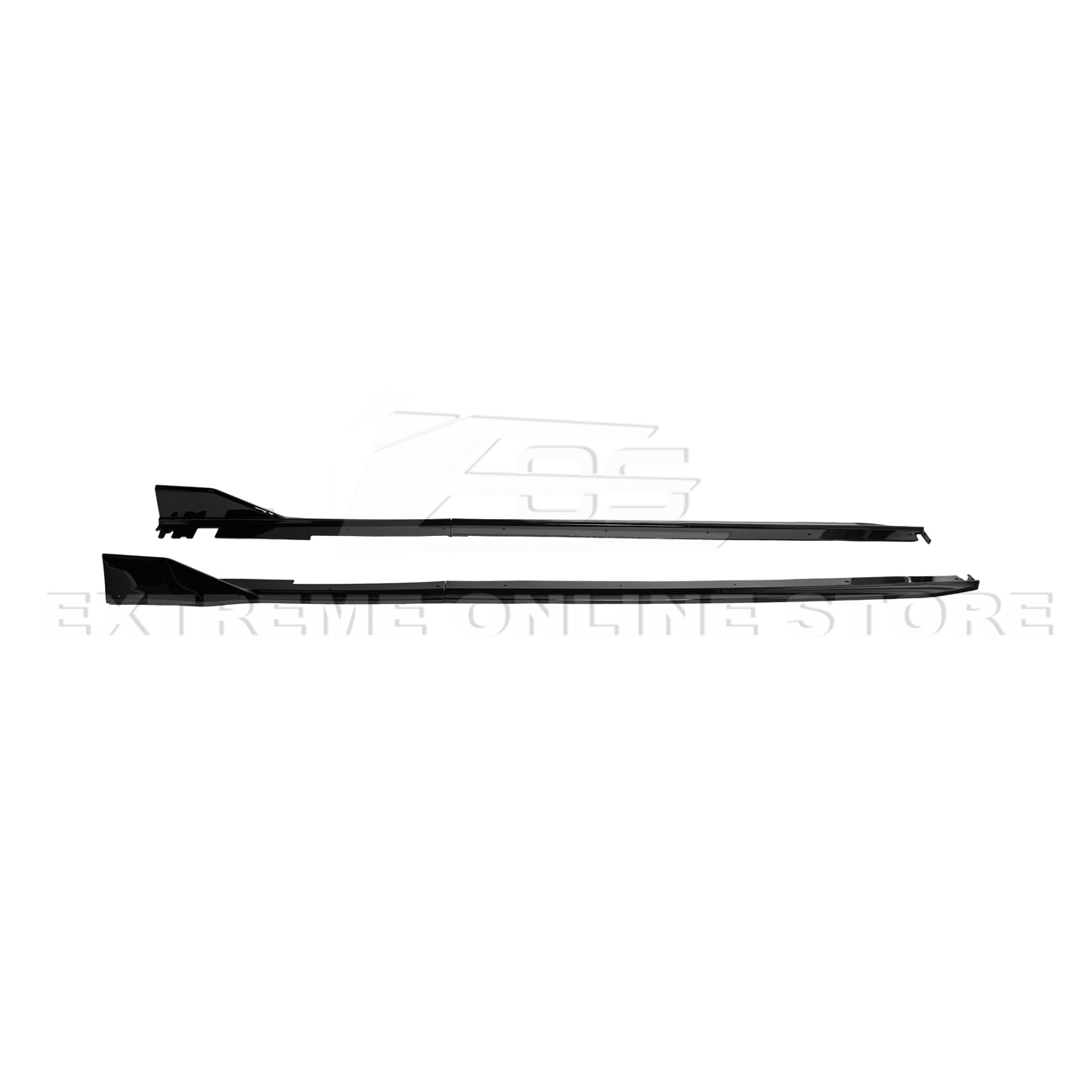 Honda Civic FE EOS Style Gloss Black Full Aero Kit Splitter Side Skirts Spoiler 2022-2024