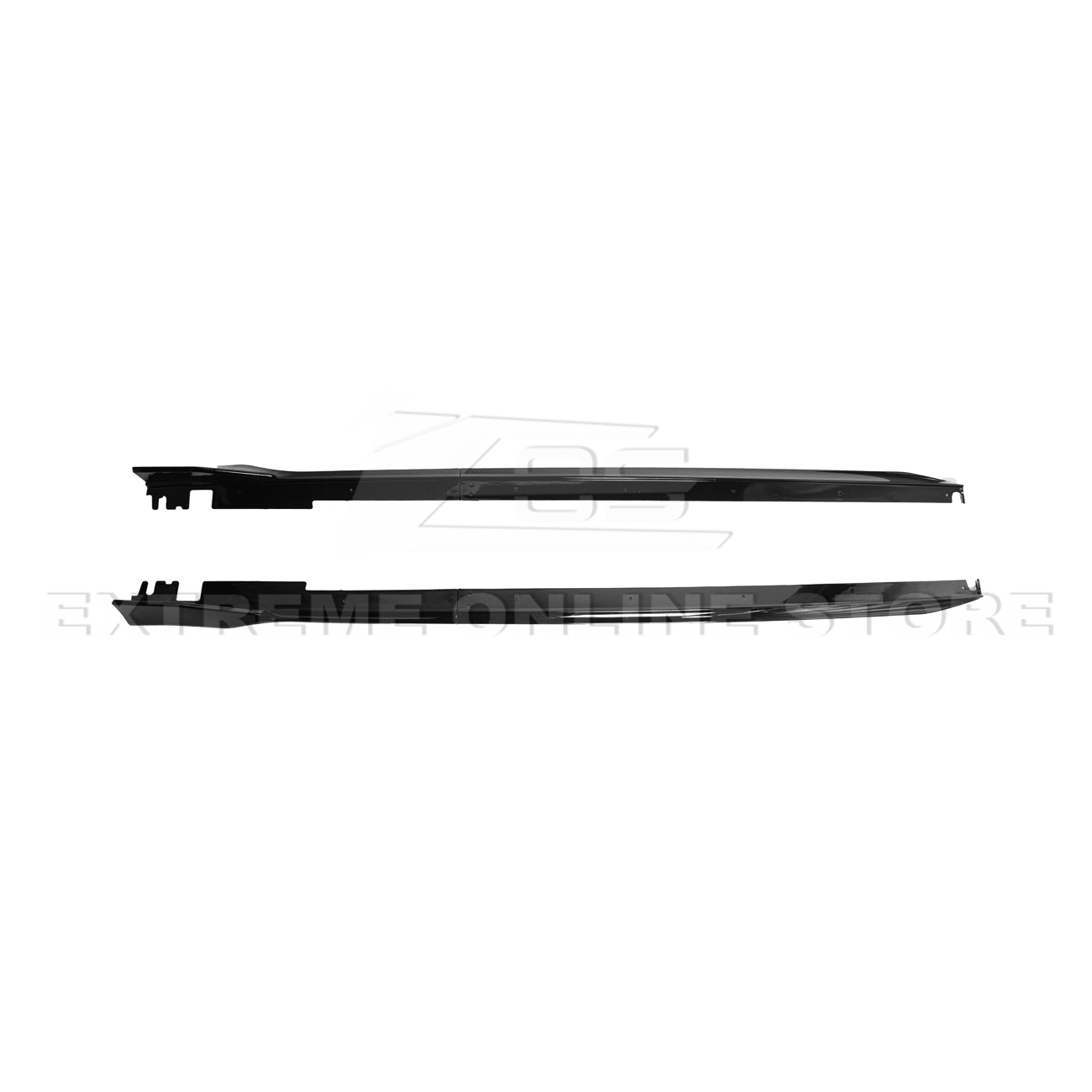 Honda Civic FE Gloss Black Front Lip Splitter & Side Skirts Kit 2022-2024