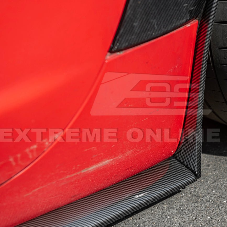 Chevrolet Corvette C5 ZR1 Style Gloss Black Front Lip Side Skirts Rear Spoiler Kit 1997-2004