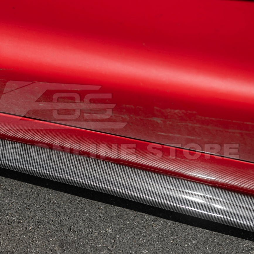 Chevrolet Corvette C5 ZR1 Style Gloss Black Front Lip Side Skirts Rear Spoiler Kit 1997-2004