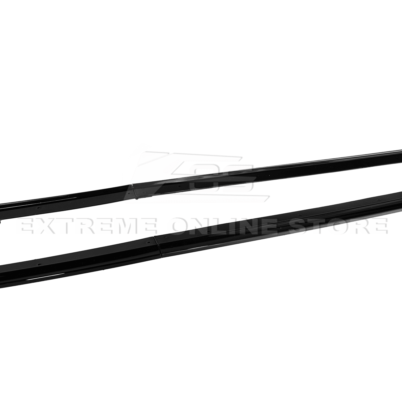 Honda Civic FE Gloss Black Front Lip Splitter & Side Skirts Kit 2022-2024