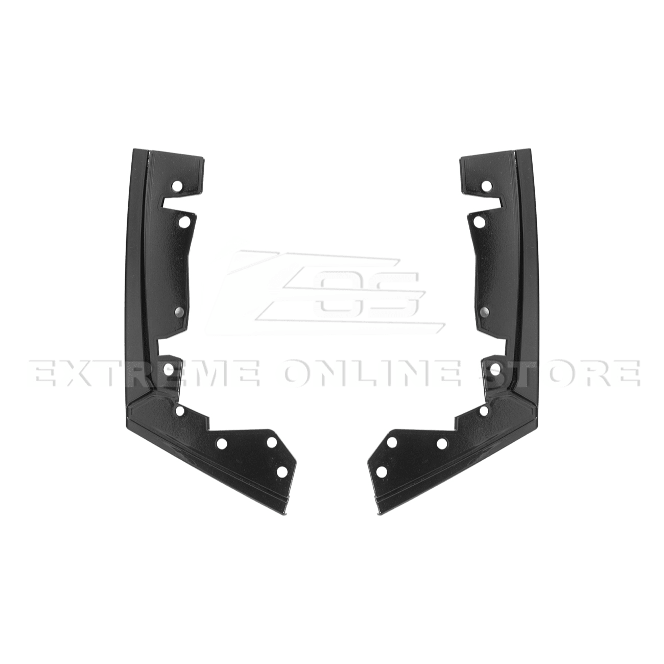 Mustang S650 Dry Carbon Fiber Rear Quarter Fender Flare Extensions 2024-Up