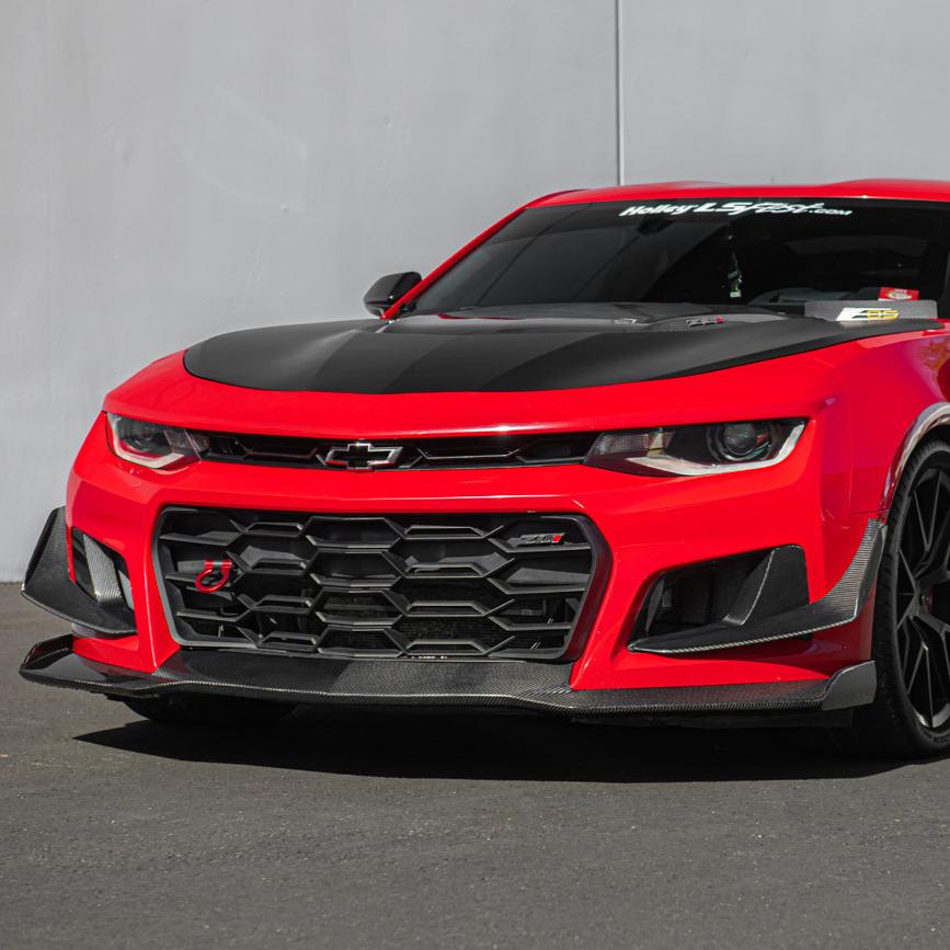 Chevrolet Camaro 6th Gen ZL1 1LE Style Carbon Fiber Front Splitter Lip 2016-2024