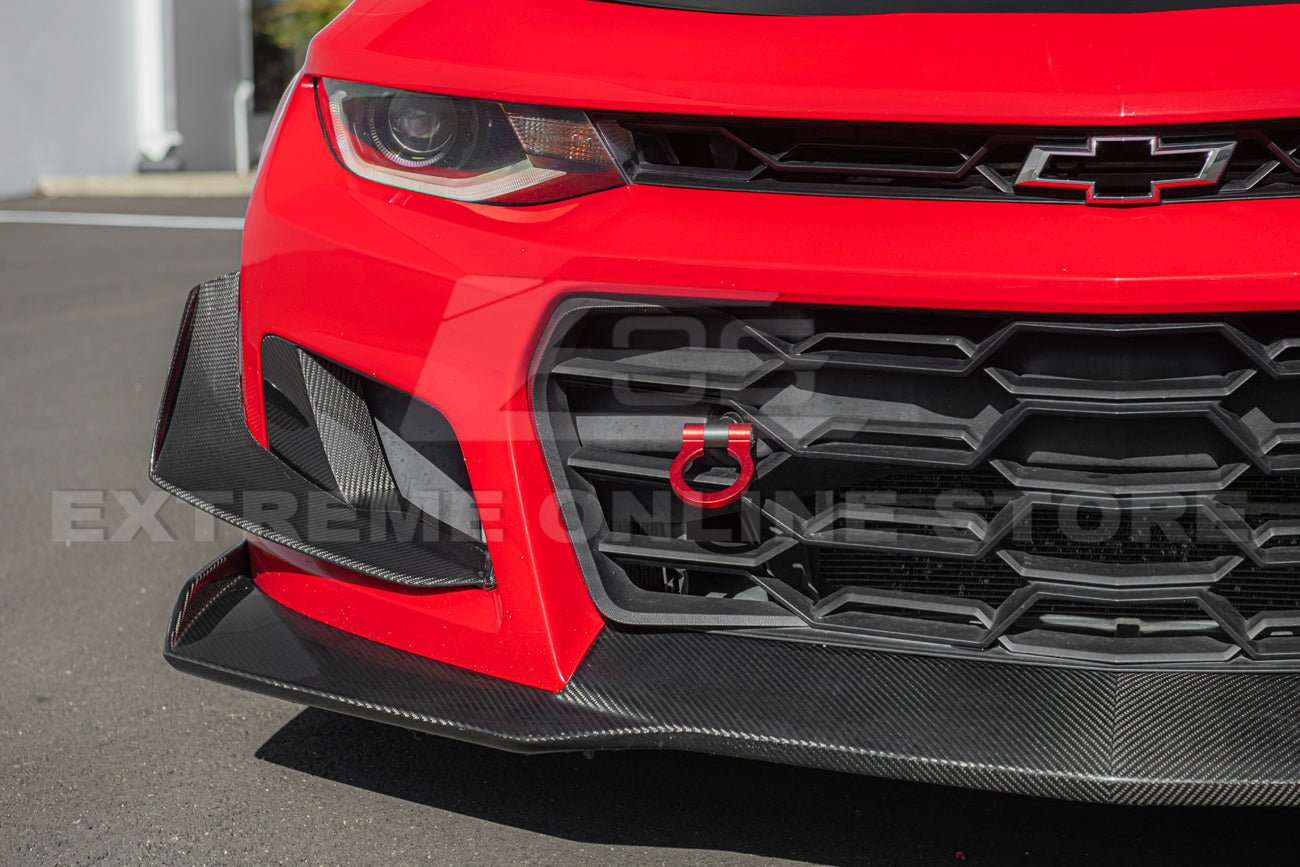 Chevrolet Camaro 6th Gen ZL1 1LE Style Carbon Fiber Front Splitter Lip 2016-2024