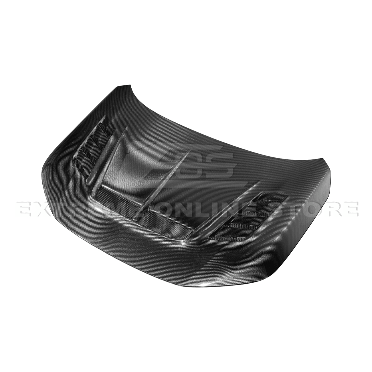 Honda Civic Varis Style Carbon Fiber Front Vented Bumper Hood 2022-Up