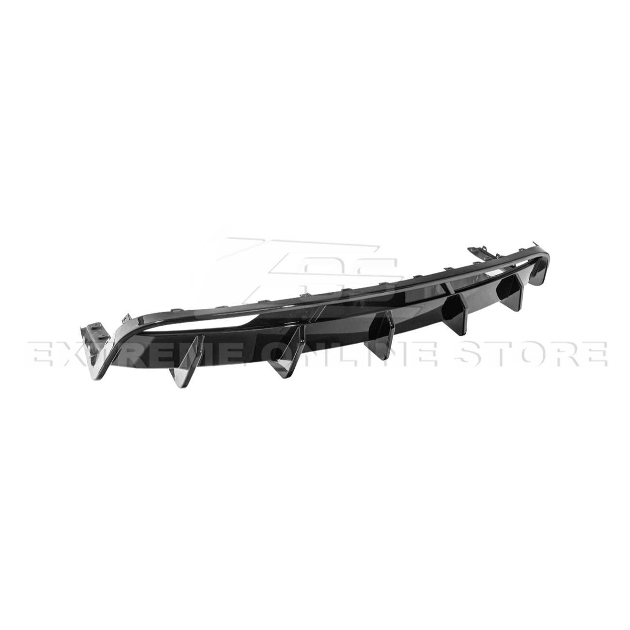 Tesla Model 3 Highland Performance Style Gloss Black Rear Bumper Diffuser Lip 2024-Up