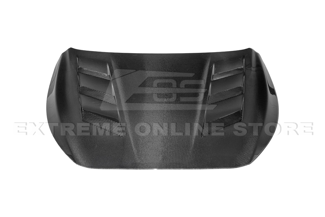 Infiniti Q50 AMS Style Carbon Fiber Vented Hood JDM EPA Fender Kit 2014-Up