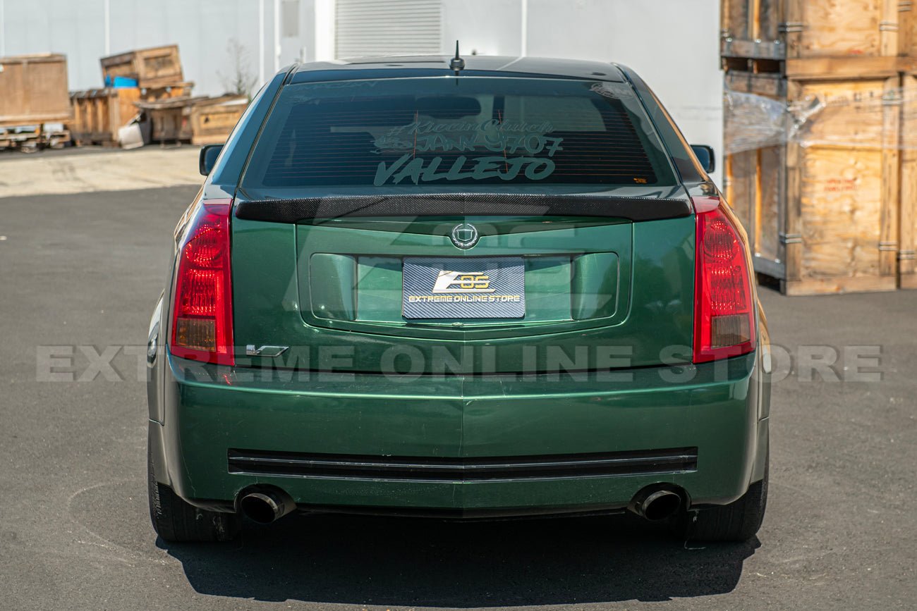 Cadillac CTS CTS-V Carbon Fiber Rear Trunk Lid Wing Spoiler 2003-2007