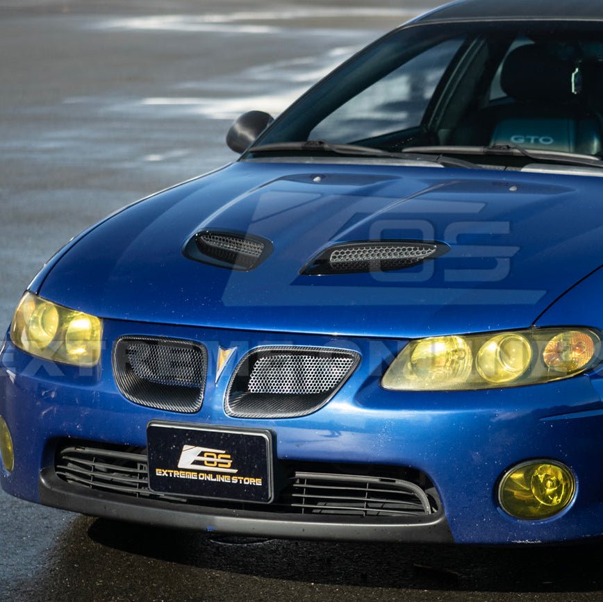 Pontiac GTO Dry Carbon Fiber Front Mesh Grille Insert 2004-2006