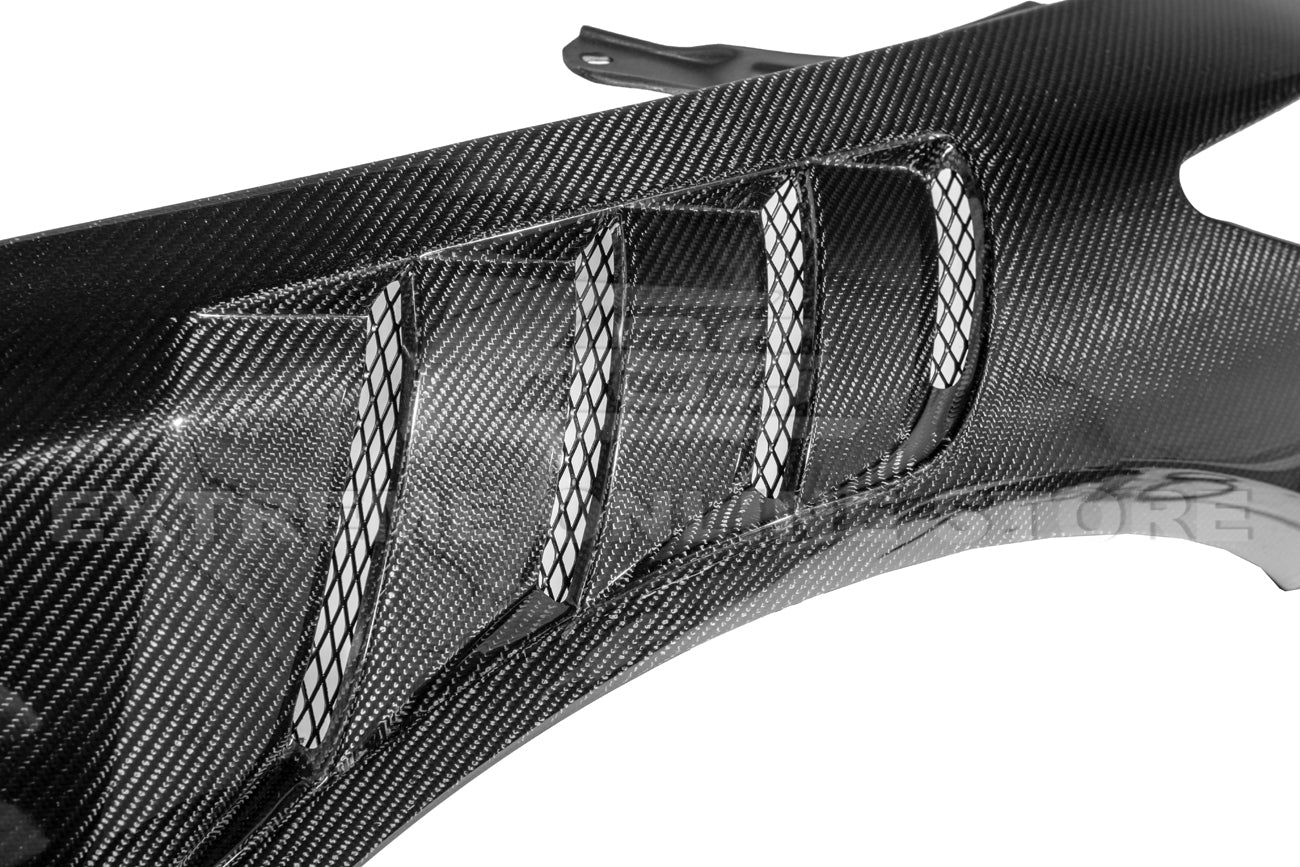 Infiniti Q50 AMS Style Carbon Fiber Vented Hood JDM EPA Fender Kit 2014-Up