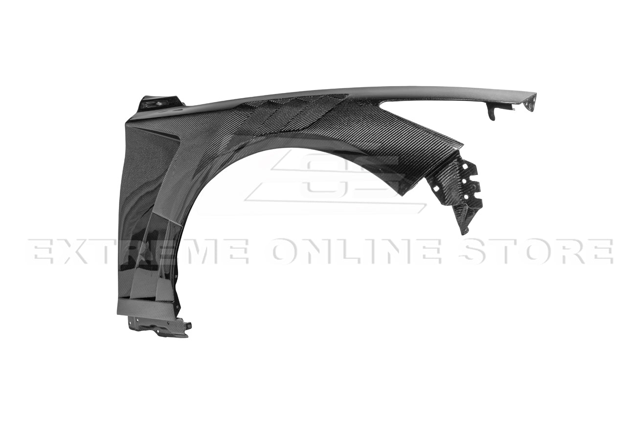 Infiniti Q50 AMS Style Carbon Fiber Vented Hood JDM EPA Fender Kit 2014-Up