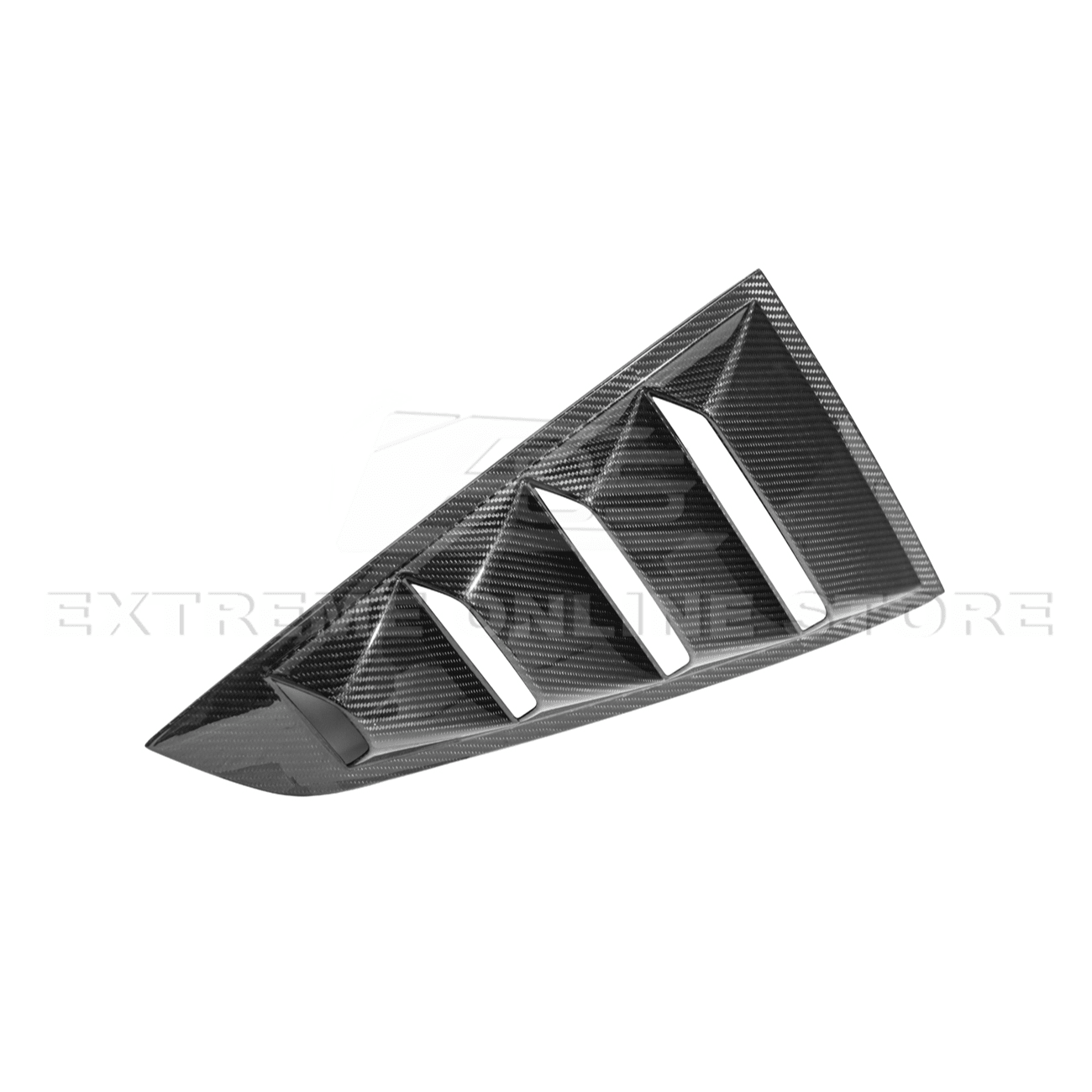 Ford Mustang S650 EOS Carbon Fiber Side Quarter Window Louver Cover 2024-Up