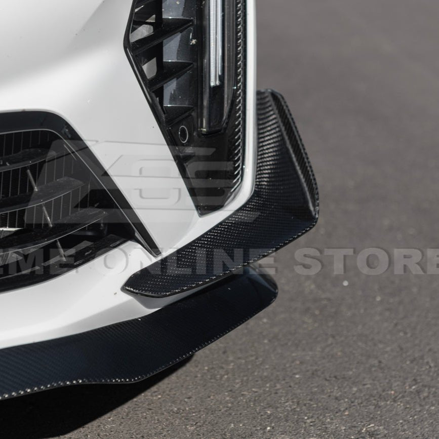 Cadillac CT4-V Blackwing Carbon Fiber Front Lip Splitter and Canards 2020-Up