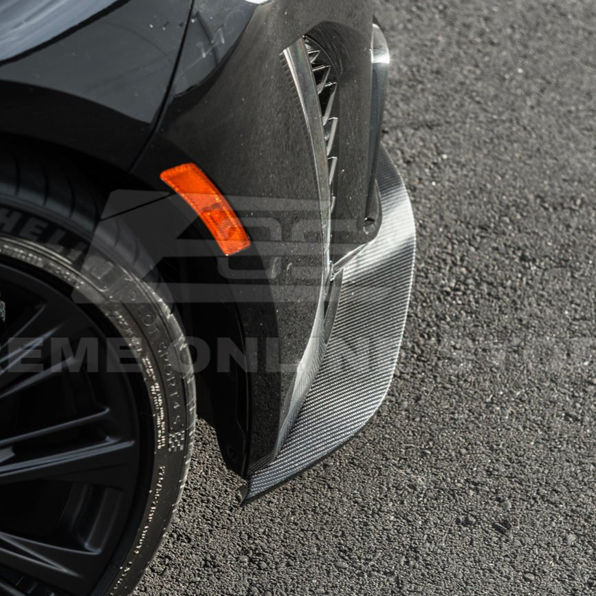 Cadillac CT5-V Blackwing Factory Style Carbon Fiber Front Lip Splitter 2022-2024