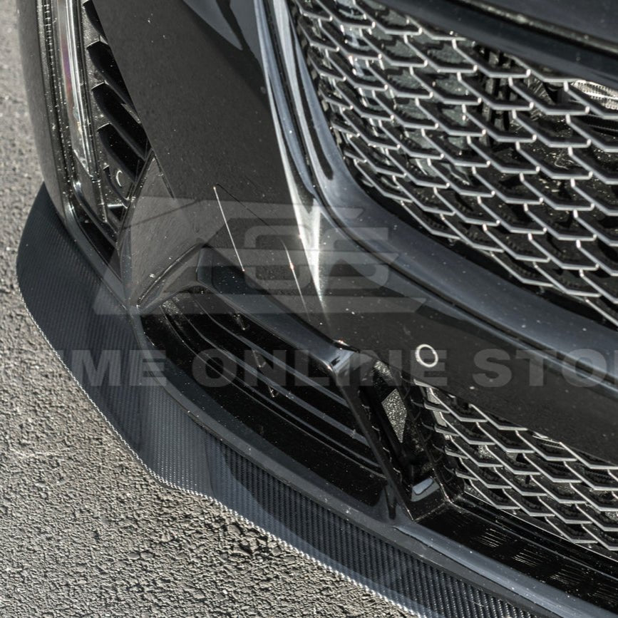 Cadillac CT5-V Blackwing Factory Style Carbon Fiber Front Lip Splitter 2022-2024