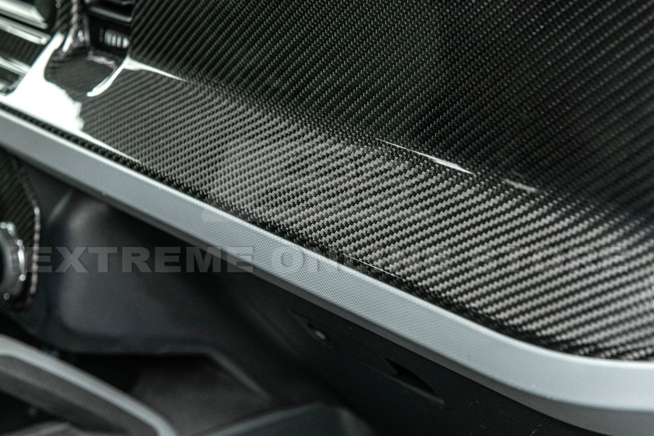 Ford Bronco Factory Style Carbon Fiber Passenger Side AC Outlet Panel Cover 2021-Up