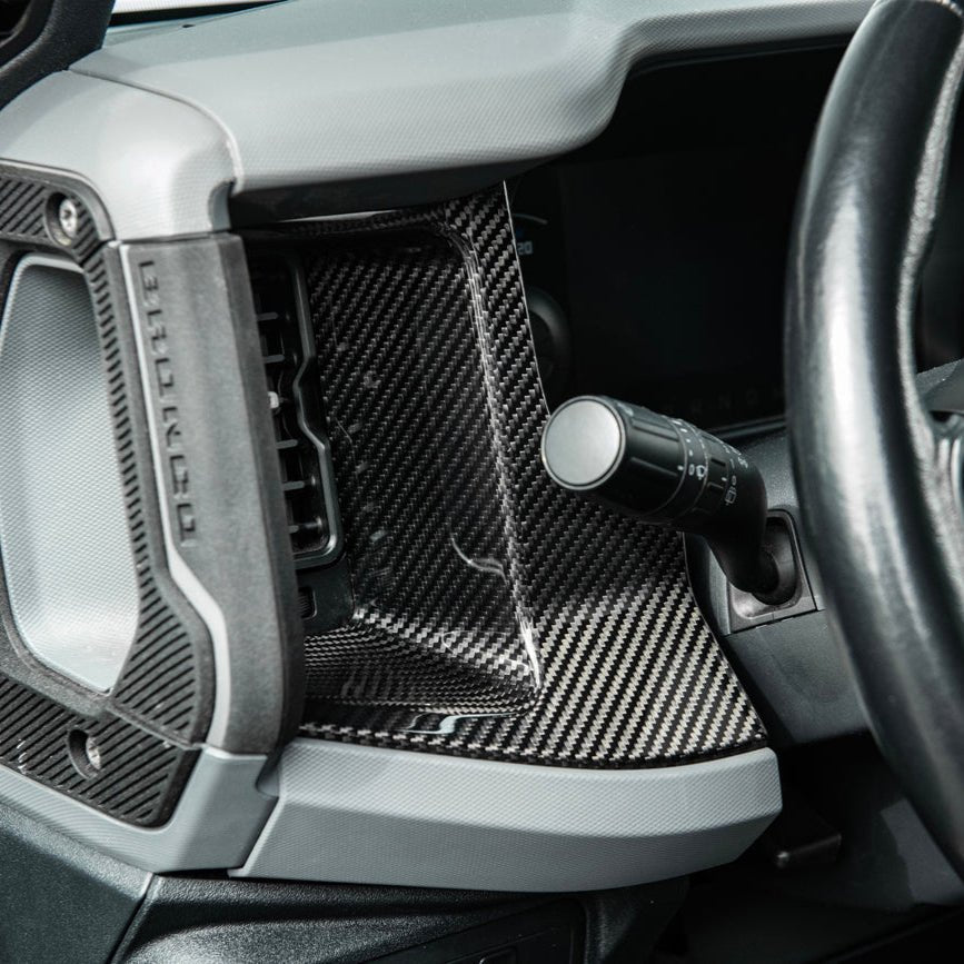 Ford Bronco Factory Style Carbon Fiber Driver Side AC Outlet Vent Cover 2021-Up