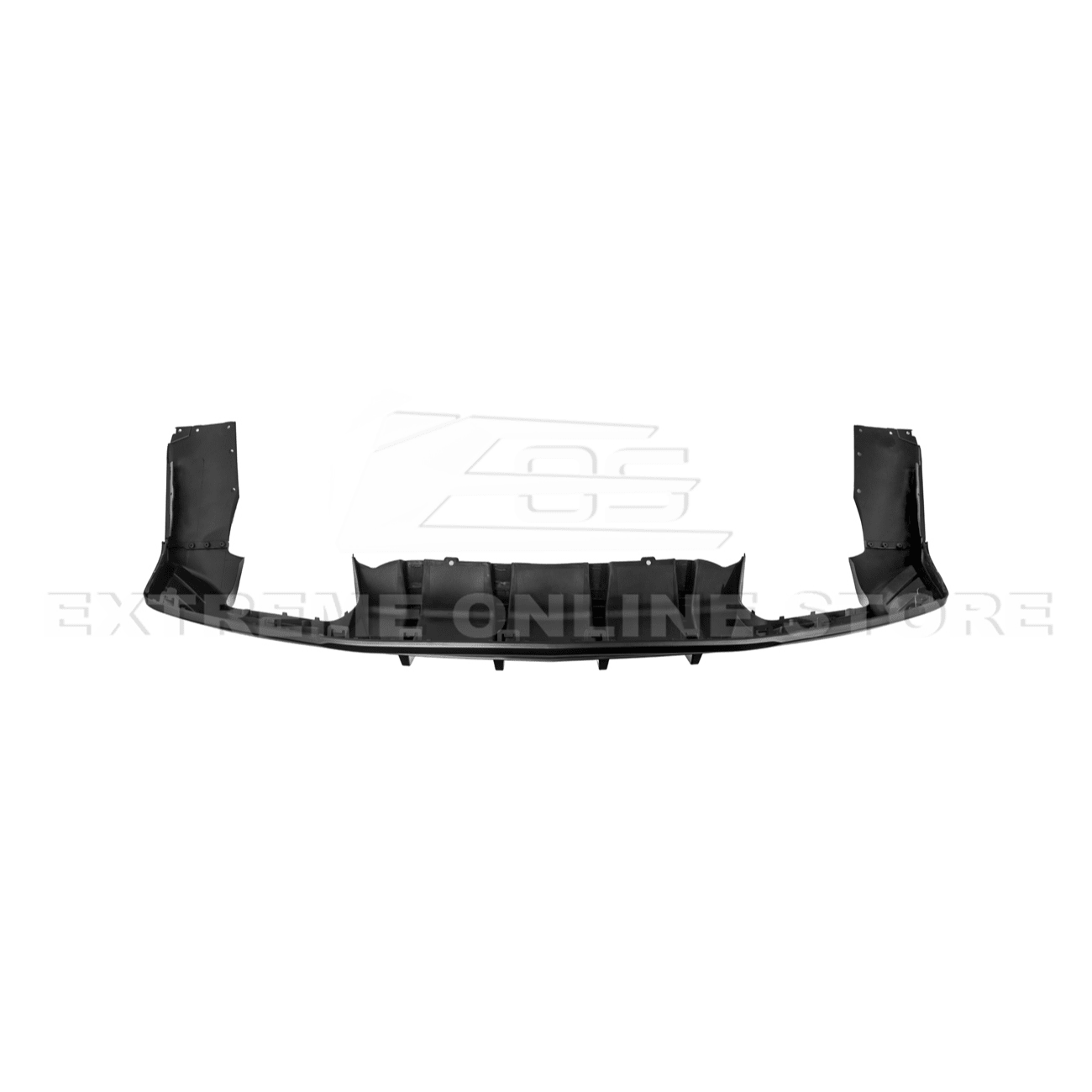 Camaro Track Style Rear Quad Exit Diffuser Matte Black / Gloss Black 2016-Up